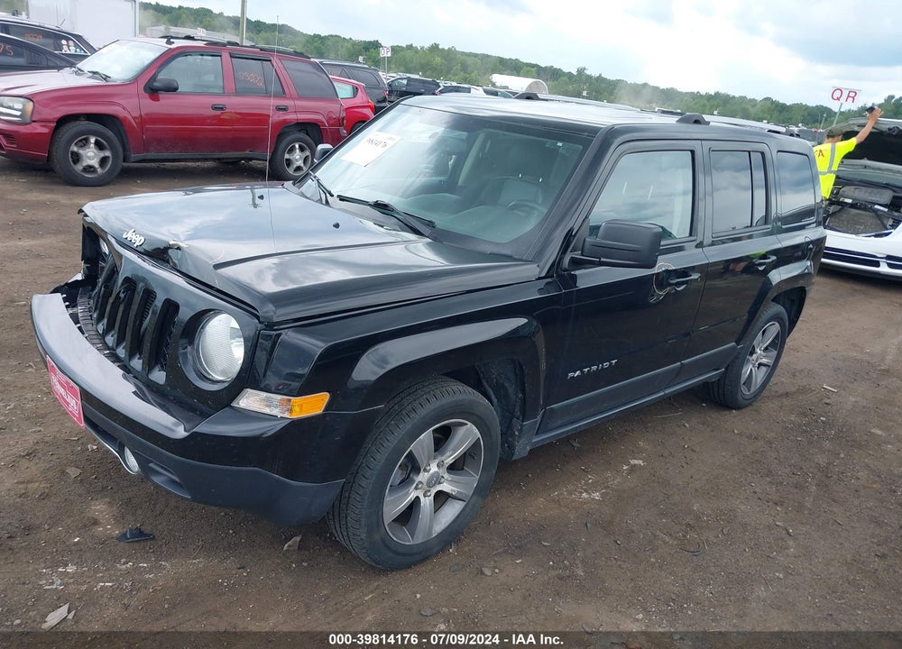 2017 JEEP PATRIOT HIGH ALTITUDE FWD VIN: 1C4NJPFA3HD158686