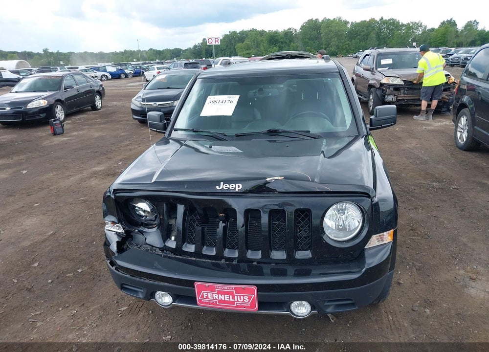 2017 JEEP PATRIOT HIGH ALTITUDE FWD VIN: 1C4NJPFA3HD158686