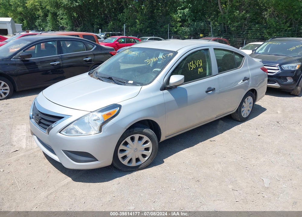 2016 NISSAN VERSA 1.6 S/1.6 S+/1.6 SL/1.6 SV VIN: 3N1CN7AP8GL808356