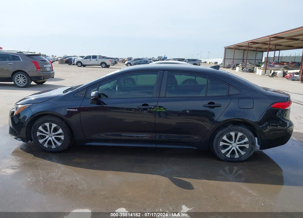 2021 TOYOTA COROLLA HYBRID LE VIN: JTDEAMDE1MJ009418