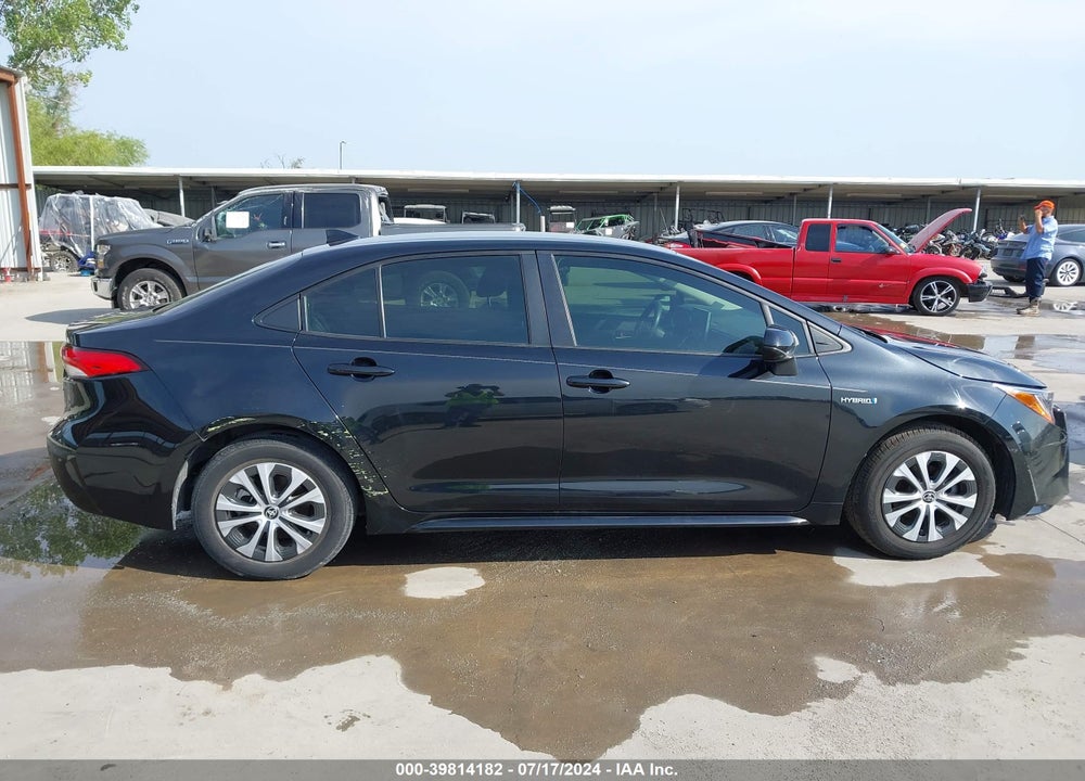 2021 TOYOTA COROLLA HYBRID LE VIN: JTDEAMDE1MJ009418