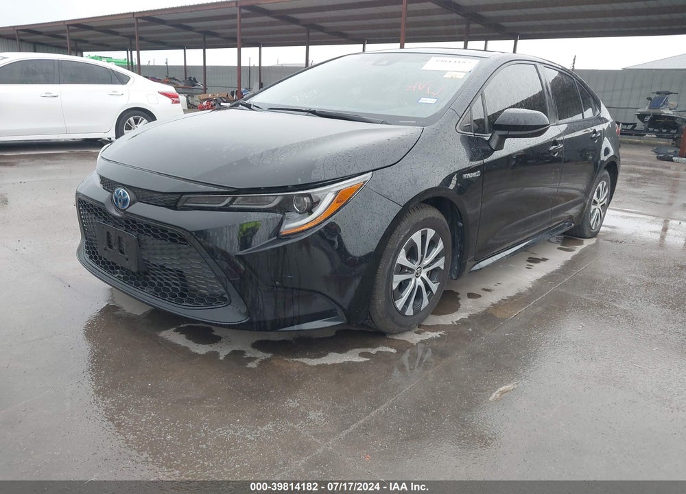 2021 TOYOTA COROLLA HYBRID LE VIN: JTDEAMDE1MJ009418