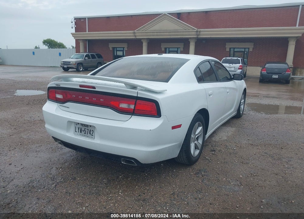 2014 DODGE CHARGER SE VIN: 2C3CDXBG0EH358839