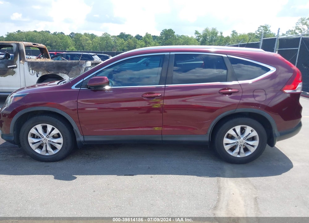 2014 HONDA CR-V EX-L VIN: 5J6RM3H79EL009651