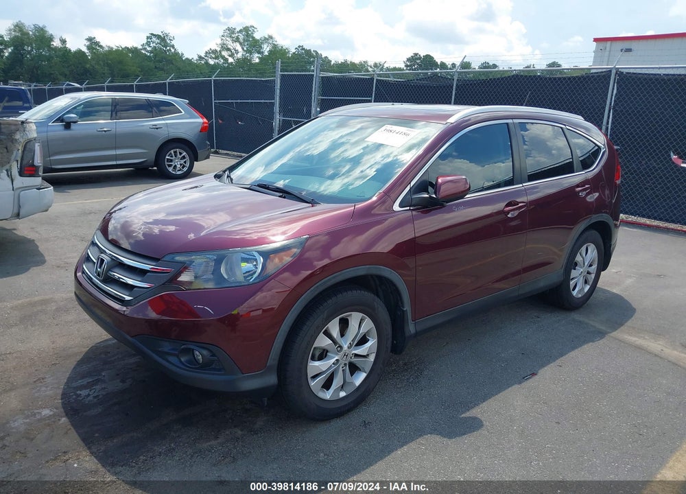 2014 HONDA CR-V EX-L VIN: 5J6RM3H79EL009651