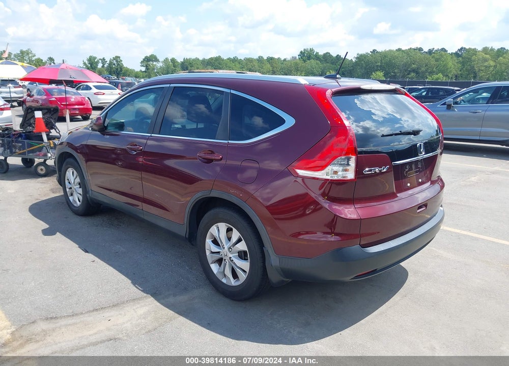 2014 HONDA CR-V EX-L VIN: 5J6RM3H79EL009651