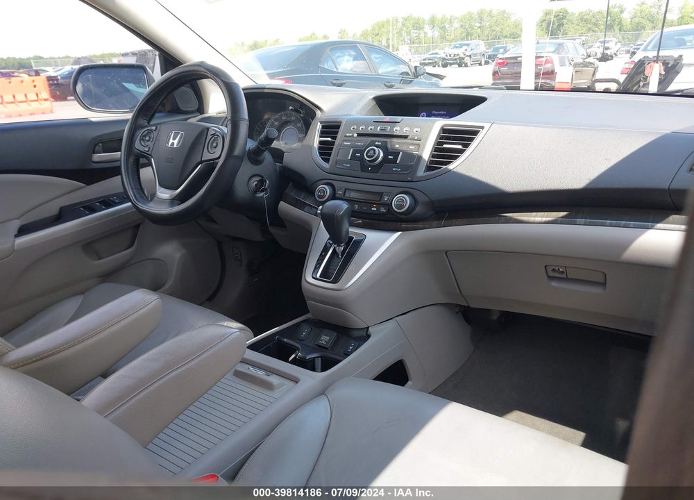 2014 HONDA CR-V EX-L VIN: 5J6RM3H79EL009651