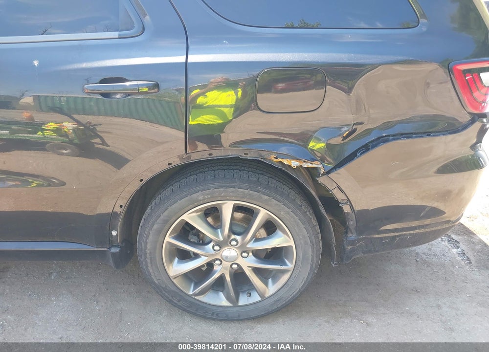 2014 DODGE DURANGO SXT VIN: 1C4RDHAG9EC973986