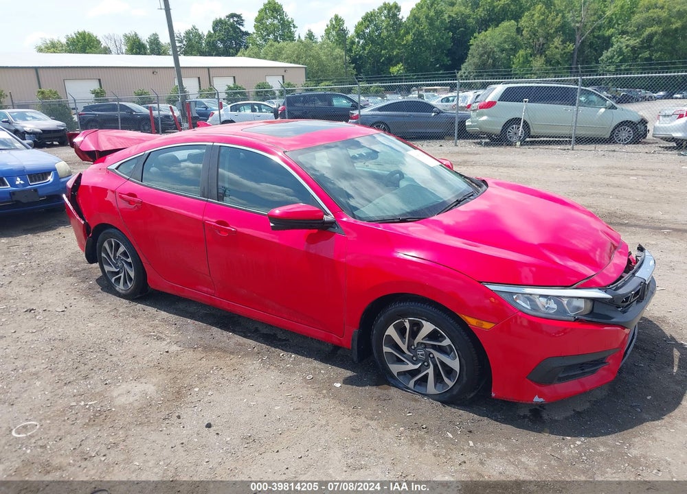 2017 HONDA CIVIC EX VIN: 2HGFC2F71HH573306