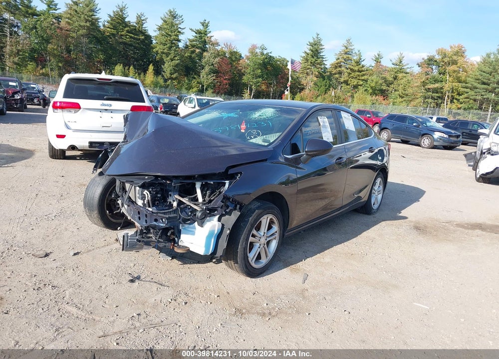 2016 CHEVROLET CRUZE LT AUTO VIN: 1G1BE5SM2G7273894