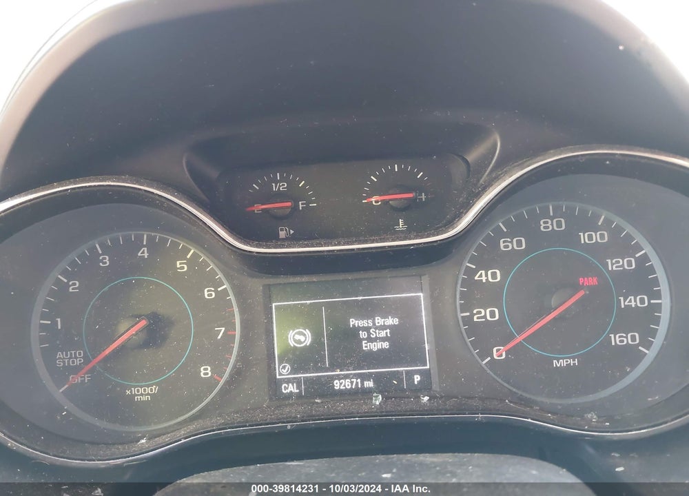 2016 CHEVROLET CRUZE LT AUTO VIN: 1G1BE5SM2G7273894