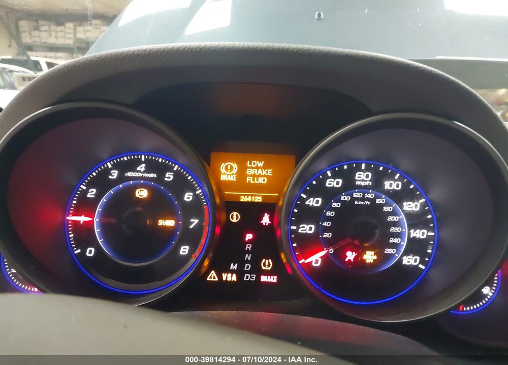 2008 ACURA MDX VIN: 2HNYD28238H542834