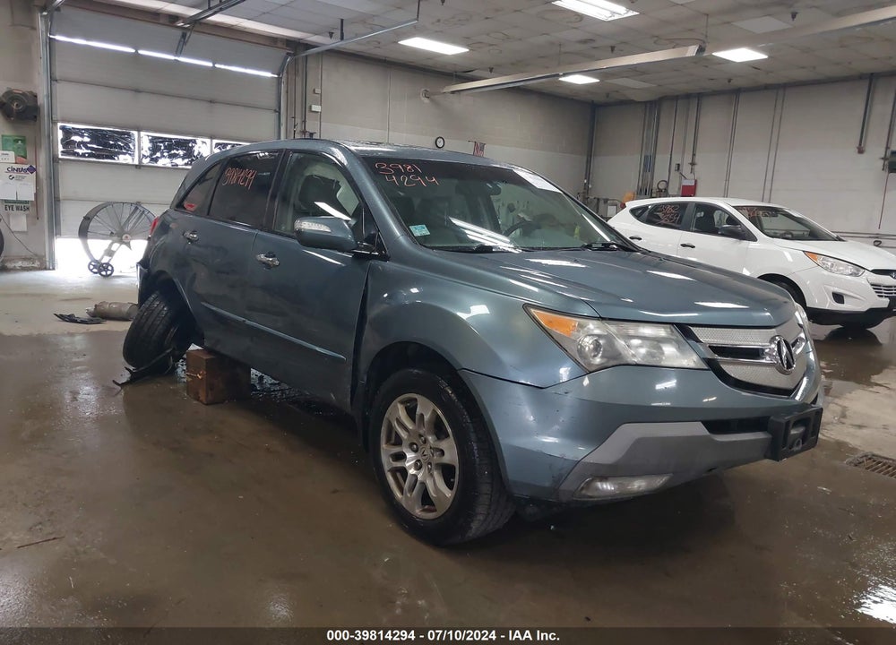 2008 ACURA MDX VIN: 2HNYD28238H542834
