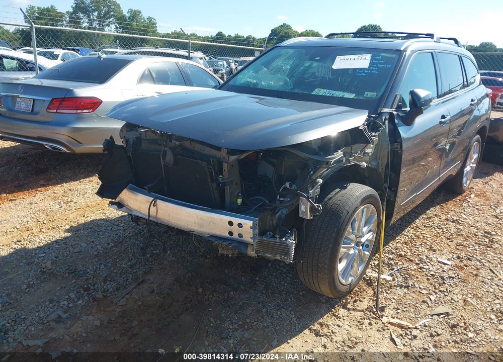 2020 TOYOTA HIGHLANDER LIMITED VIN: 5TDDZRBH7LS011139