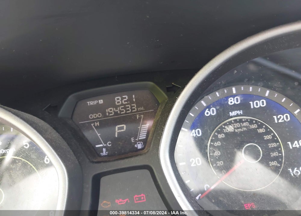 2011 HYUNDAI ELANTRA GLS (ULSAN PLANT) VIN: KMHDH4AE7BU113124