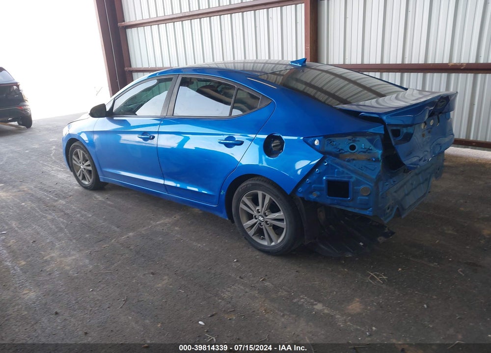 2017 HYUNDAI ELANTRA SE VIN: KMHD84LF9HU167975