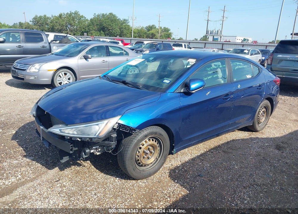 2020 HYUNDAI ELANTRA SE VIN: 5NPD74LF0LH508027