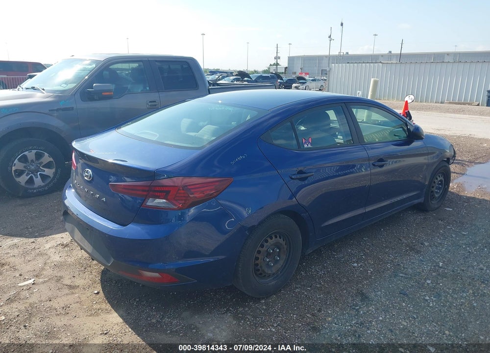 2020 HYUNDAI ELANTRA SE VIN: 5NPD74LF0LH508027
