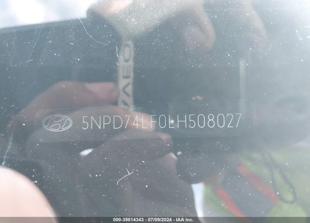 2020 HYUNDAI ELANTRA SE VIN: 5NPD74LF0LH508027