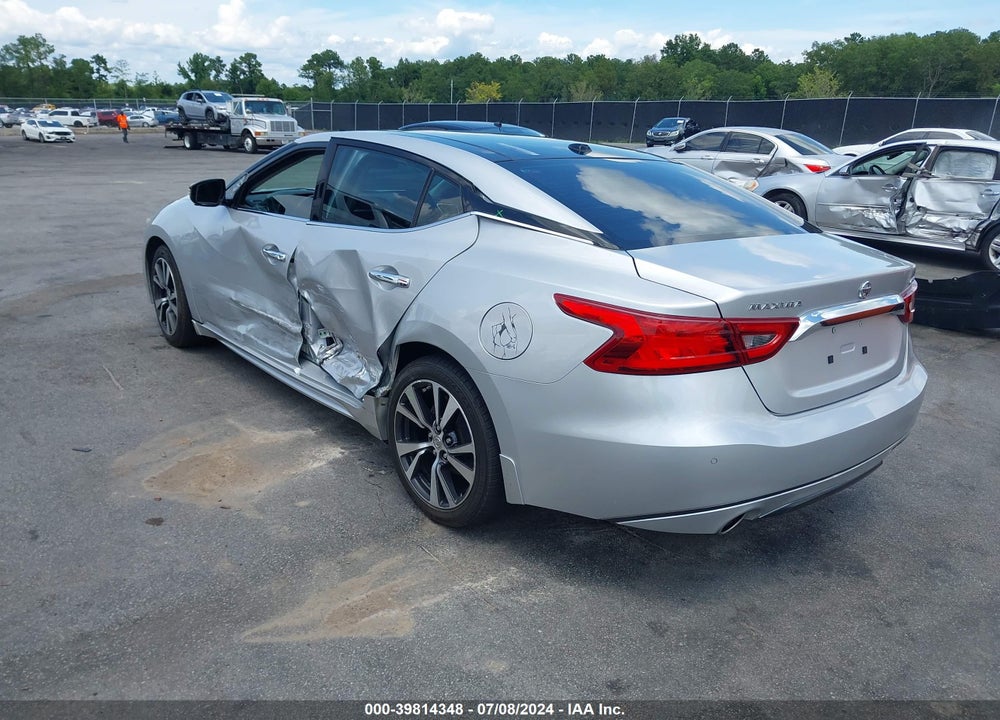 2016 NISSAN MAXIMA 3.5 PLATINUM VIN: 1N4AA6AP4GC406085