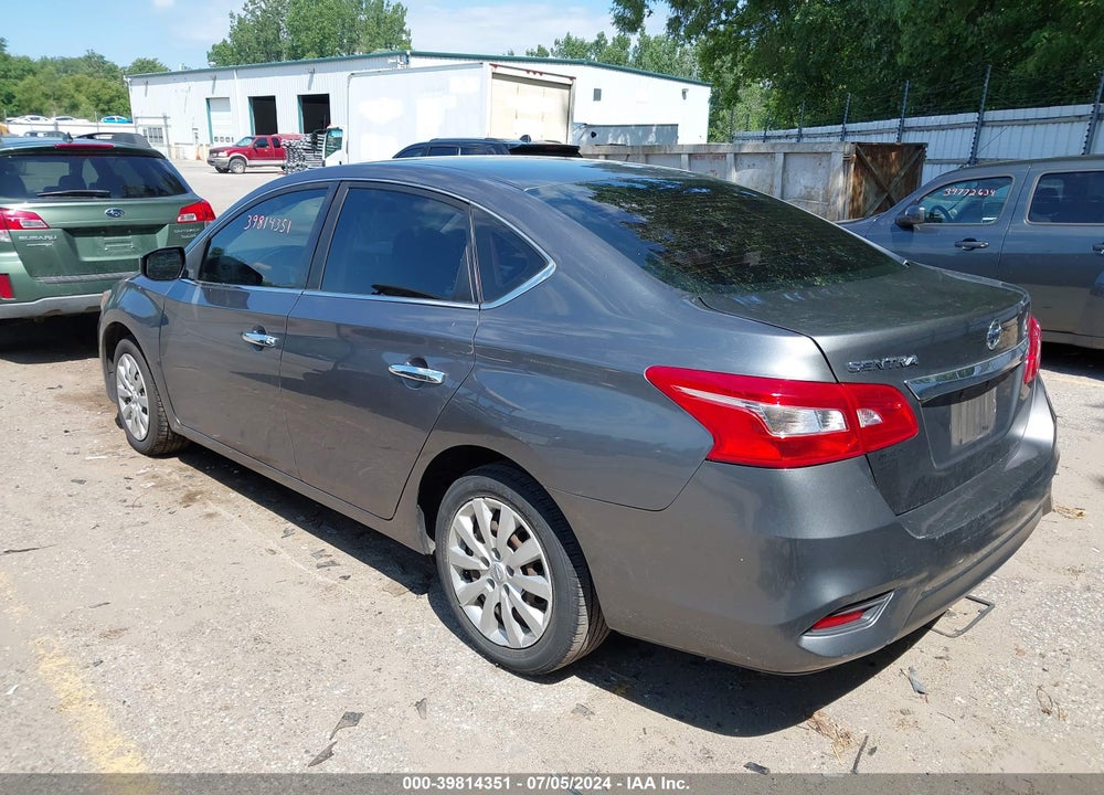 2017 NISSAN SENTRA VIN: 3N1AB7APXHY391178