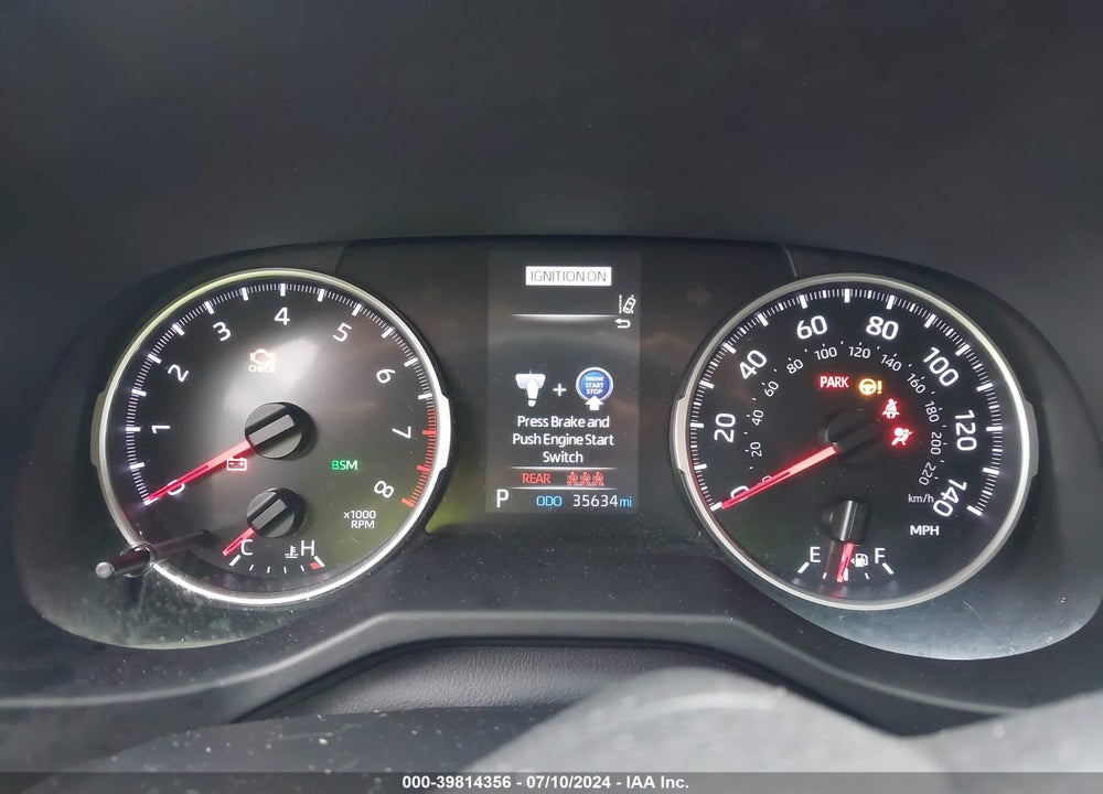 2021 TOYOTA RAV4 XLE VIN: 2T3W1RFV9MW164735
