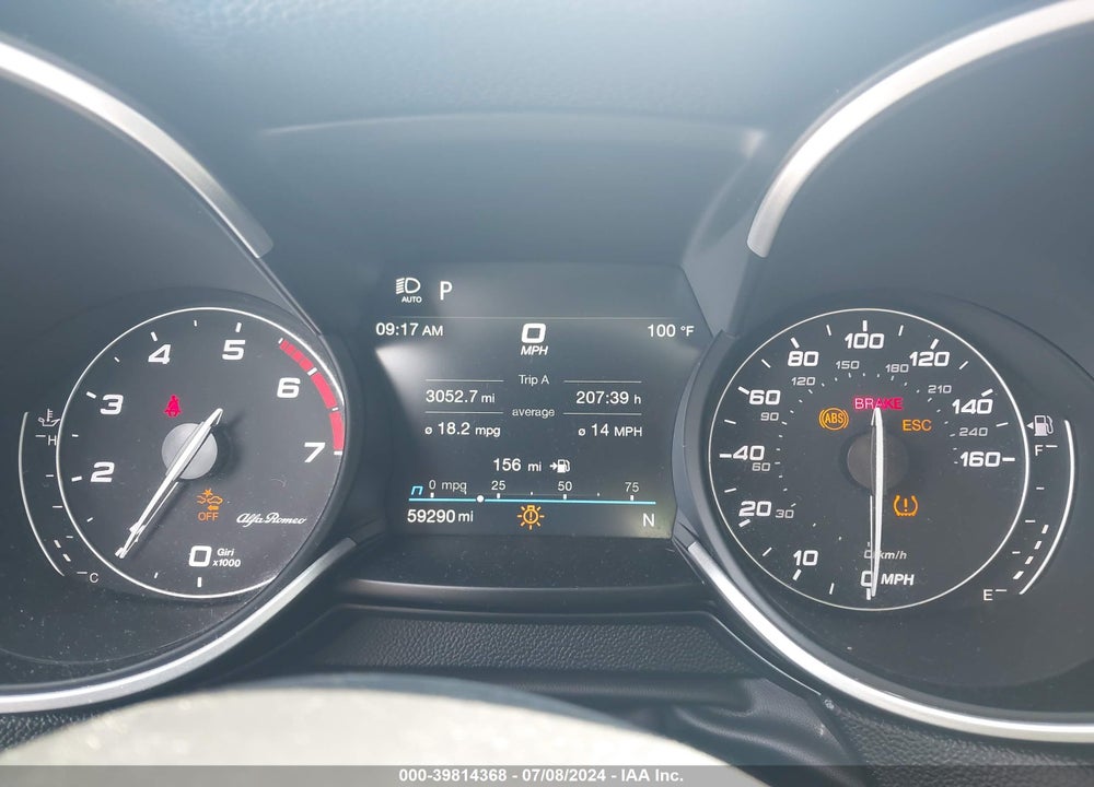 2020 ALFA ROMEO STELVIO AWD VIN: ZASPAKAN3L7C82638