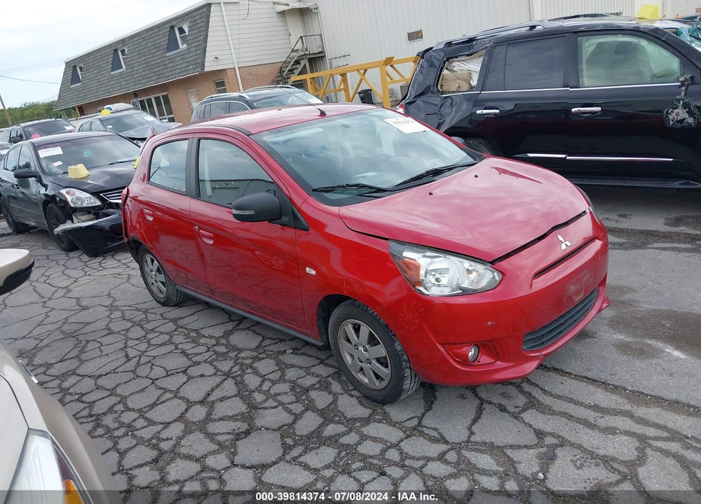 2014 MITSUBISHI MIRAGE ES VIN: ML32A4HJ9EH016705