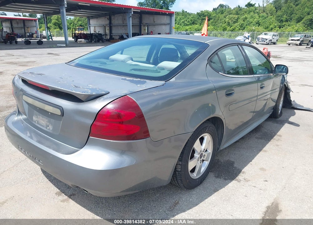2005 PONTIAC GRAND PRIX VIN: 2G2WP522951298033