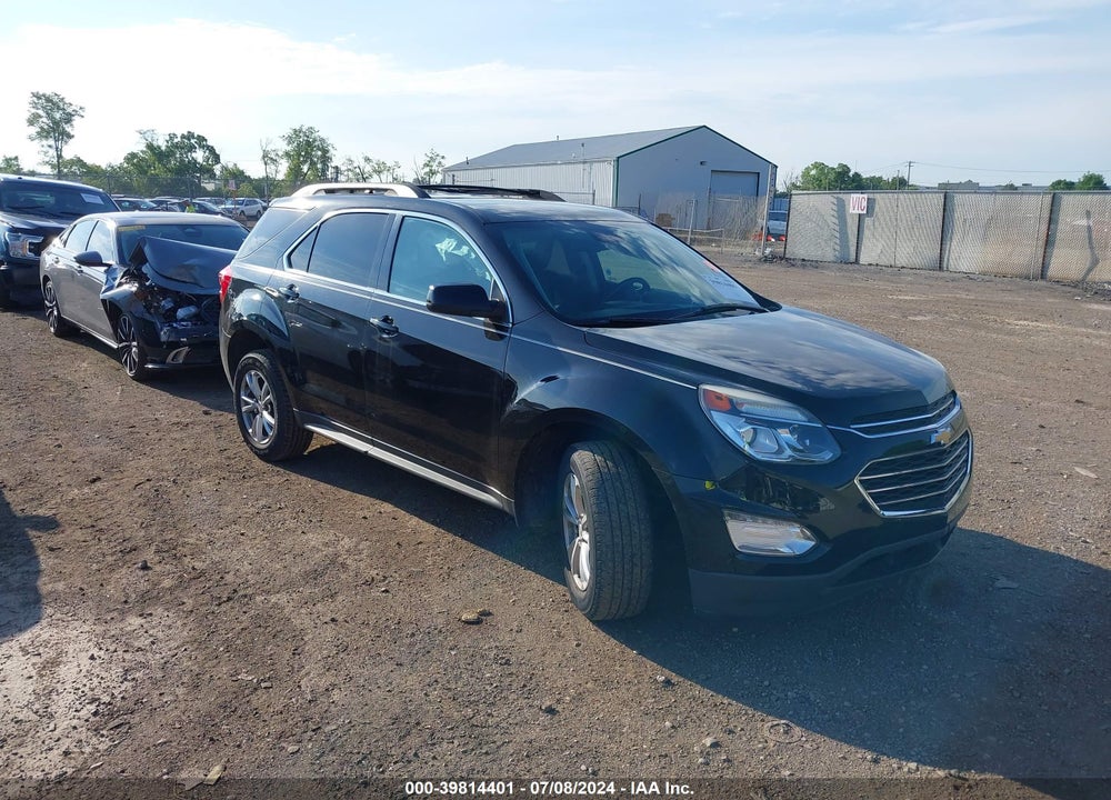 2016 CHEVROLET EQUINOX LT VIN: 2GNALCEK9G1149844
