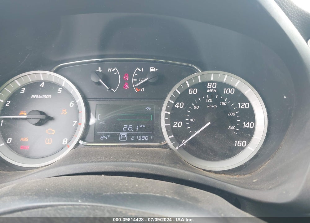 2015 NISSAN SENTRA SV VIN: 3N1AB7AP9FY383358