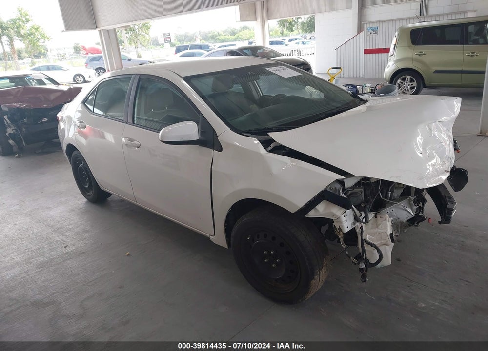 2015 TOYOTA COROLLA LE VIN: 5YFBURHE1FP316474