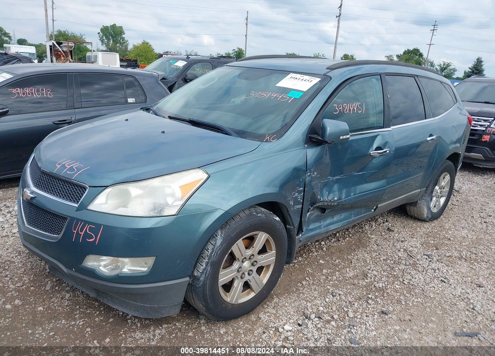 2009 CHEVROLET TRAVERSE LT VIN: 1GNEV23D49S139381