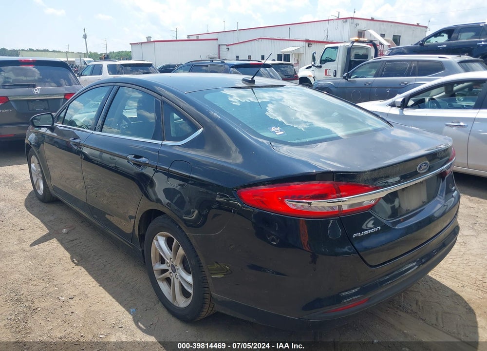 2018 FORD FUSION SE VIN: 3FA6P0HD7JR190349