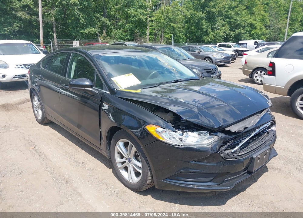 2018 FORD FUSION SE VIN: 3FA6P0HD7JR190349