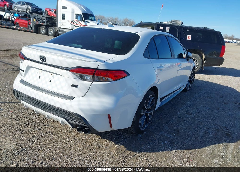 2022 TOYOTA COROLLA SE VIN: 5YFS4MCE3NP120125