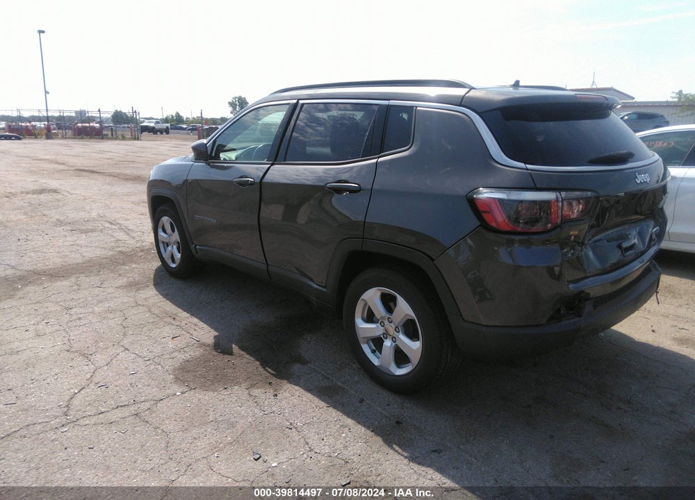 2018 JEEP COMPASS LATITUDE FWD VIN: 3C4NJCBB6JT186537
