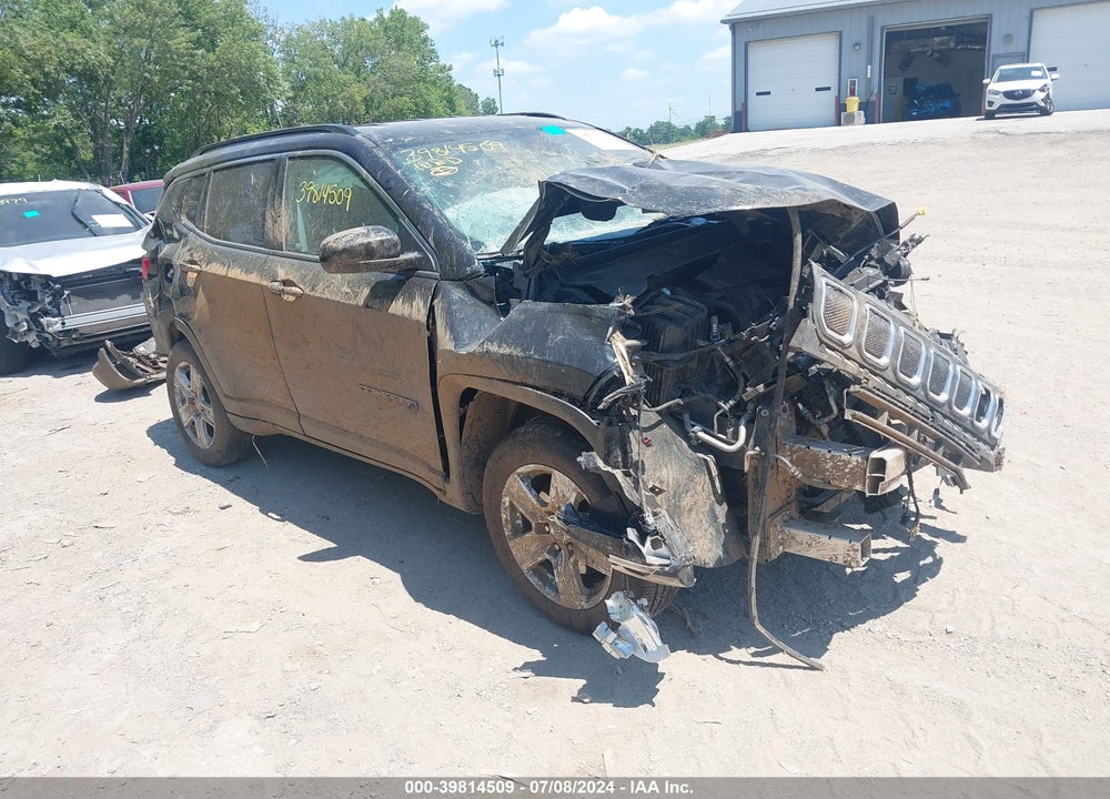 2022 JEEP COMPASS LATITUDE 4X4 VIN: 3C4NJDBB0NT217714