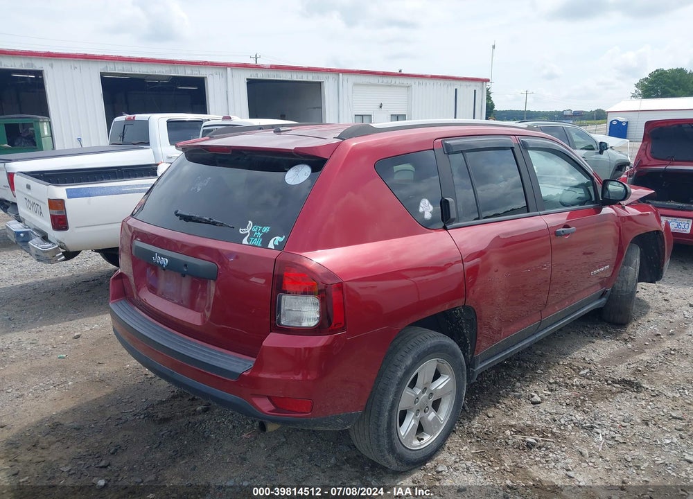 2016 JEEP COMPASS SPORT VIN: 1C4NJCBB0GD815711