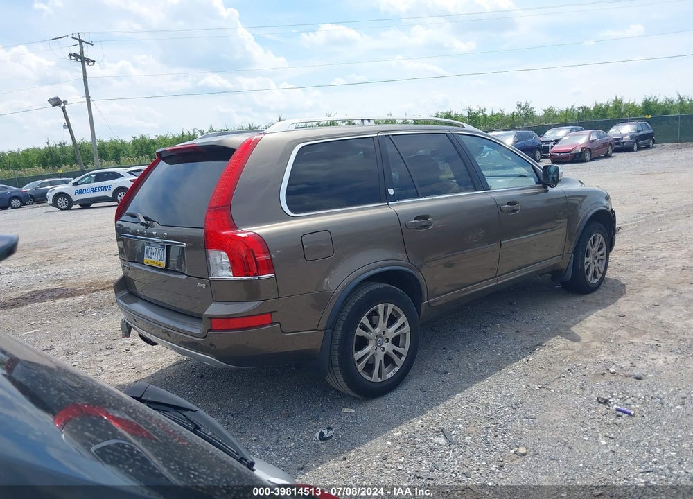 2013 VOLVO XC90 3.2/3.2 PLATINUM/3.2 PREMIER PLUS VIN: YV4952CZ4D1634309