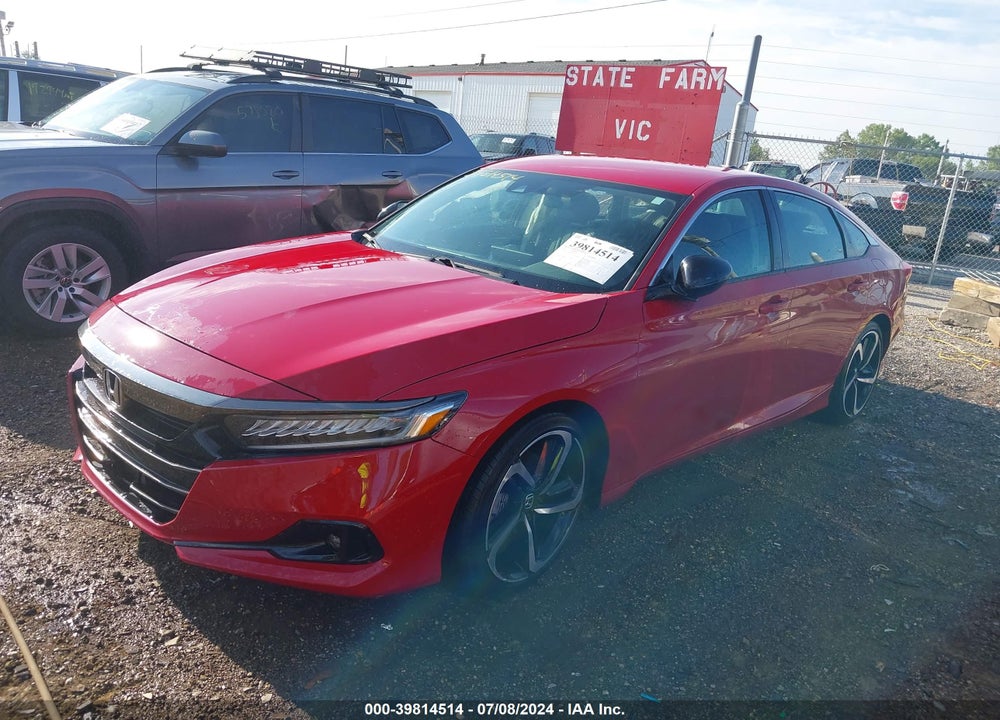 2021 HONDA ACCORD SPORT SPECIAL EDITION VIN: 1HGCV1F41MA027272