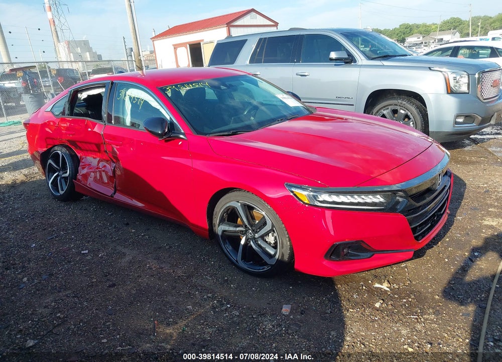2021 HONDA ACCORD SPORT SPECIAL EDITION VIN: 1HGCV1F41MA027272