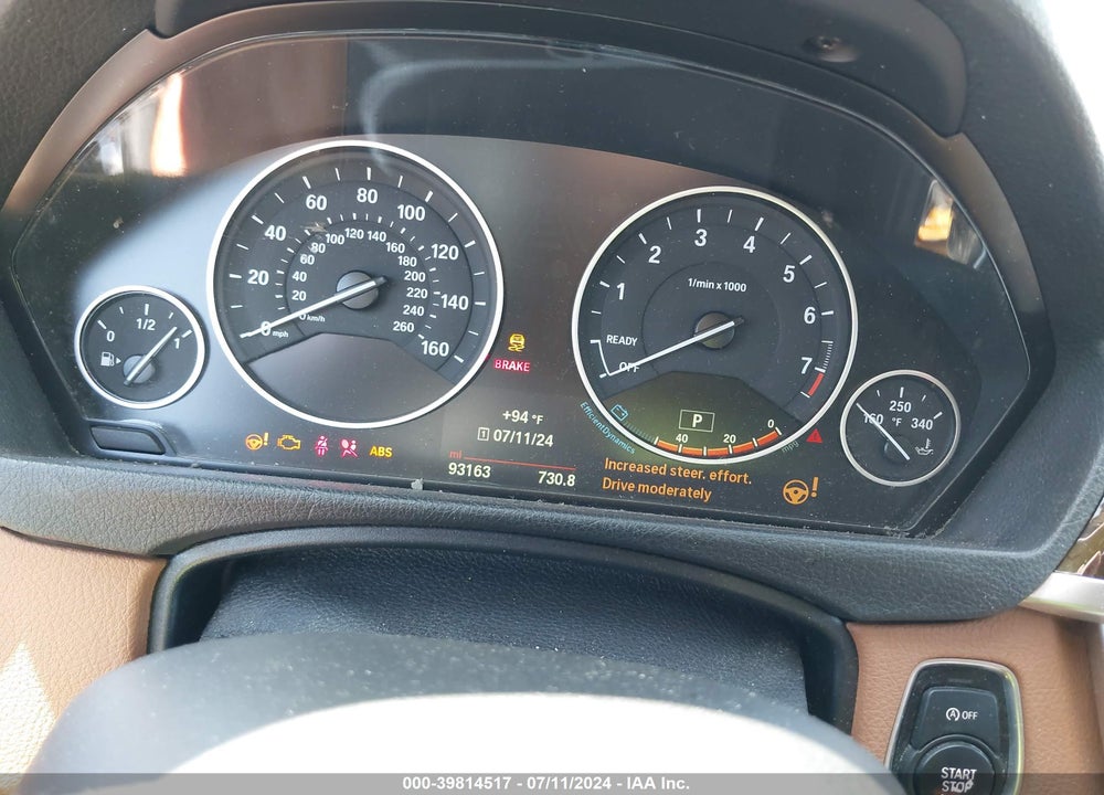 2015 BMW 328I XDRIVE VIN: WBA3B5G58FNS18833