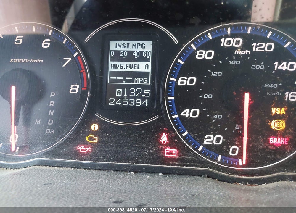 2006 ACURA TSX VIN: JH4CL96926C010954