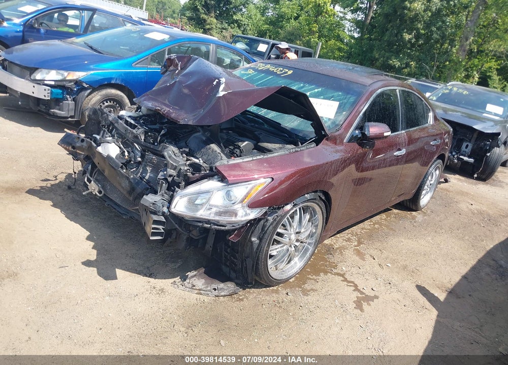 2014 NISSAN MAXIMA VIN: 1N4AA5AP0EC465853