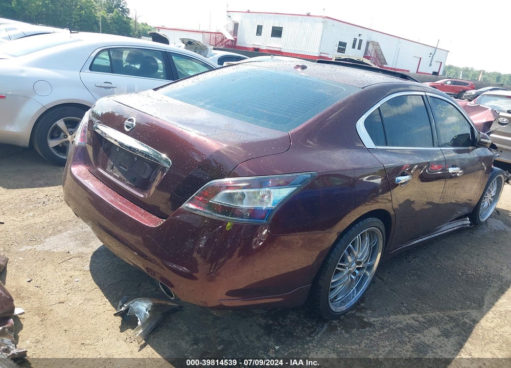 2014 NISSAN MAXIMA VIN: 1N4AA5AP0EC465853