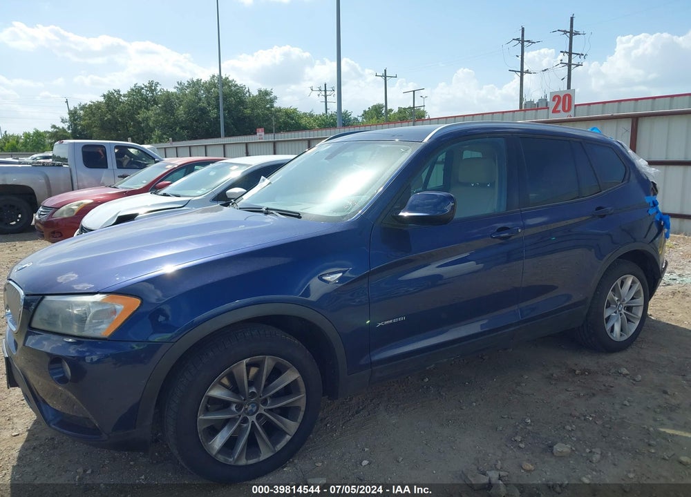 2014 BMW X3 XDRIVE28I VIN: 5UXWX9C56E0D29103