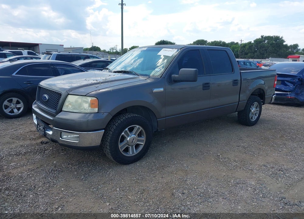 2005 FORD F-150 LARIAT/XLT VIN: 1FTPW12585KE19477