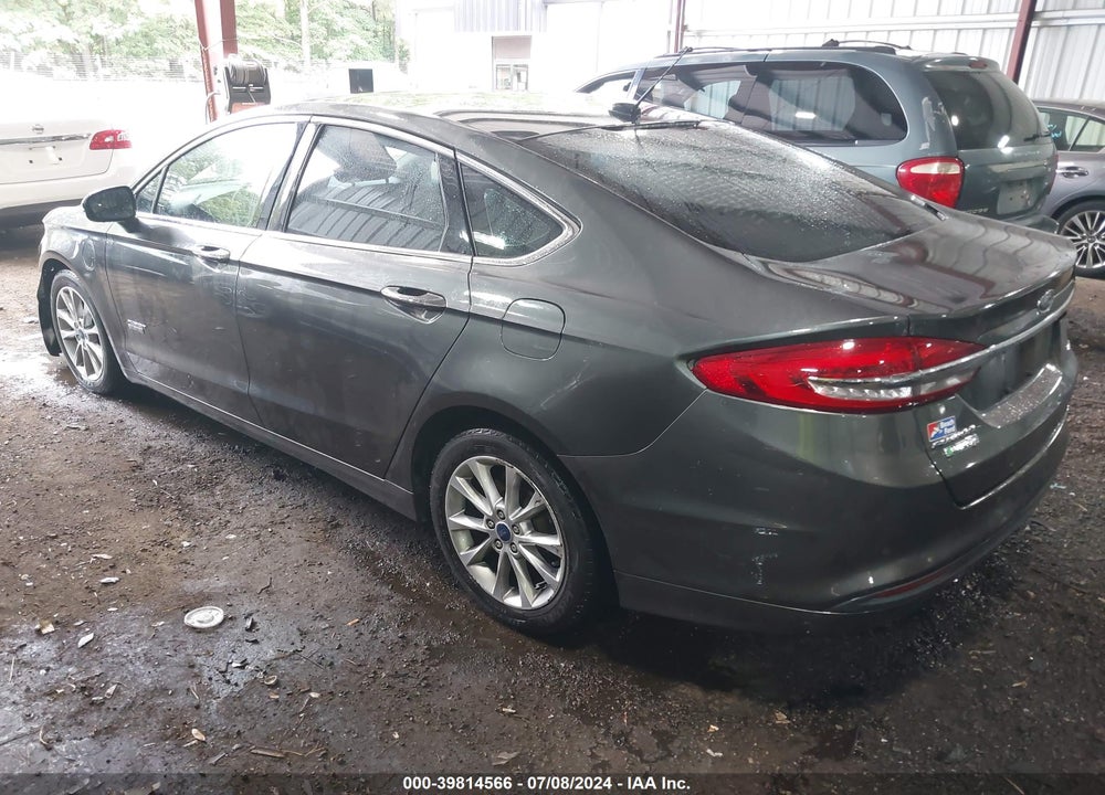 2017 FORD FUSION ENERGI SE LUXURY VIN: 3FA6P0PU5HR240662