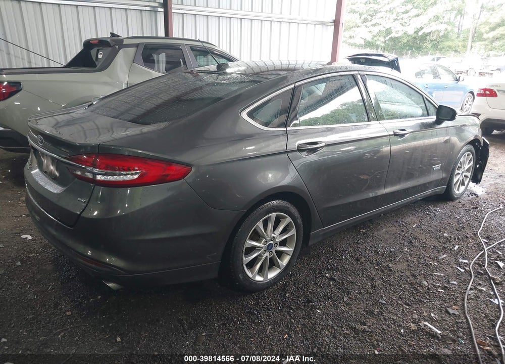 2017 FORD FUSION ENERGI SE LUXURY VIN: 3FA6P0PU5HR240662